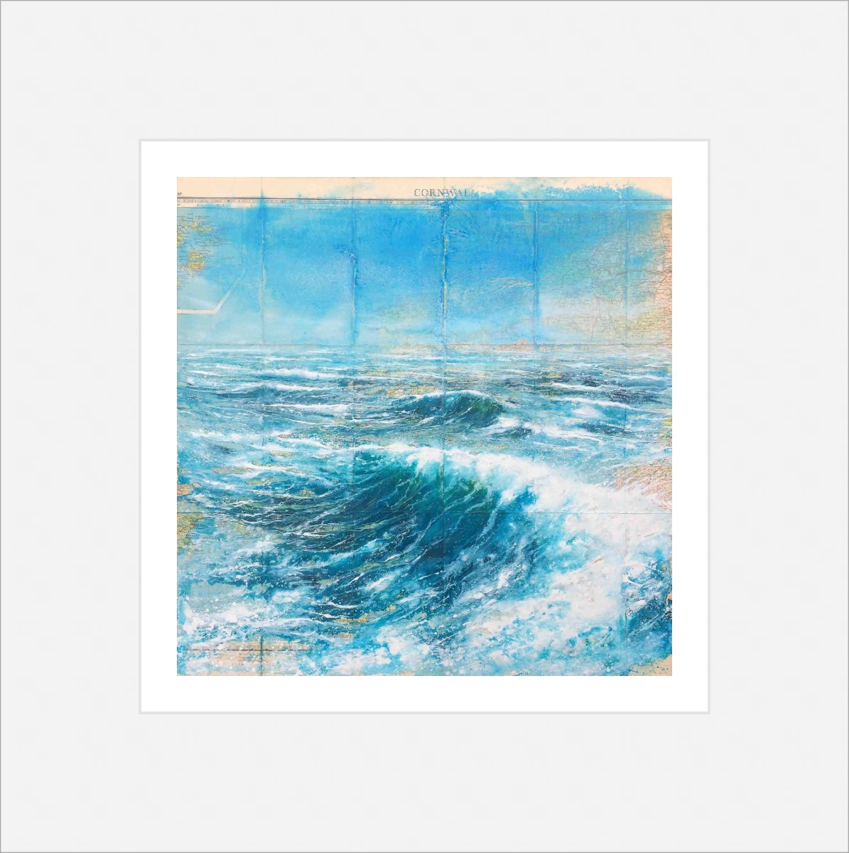 At Sea, print by Kit Johns.