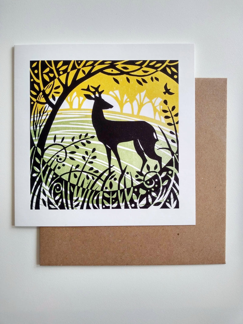 At The Wood's Edge, Manda Beeching Card