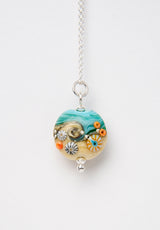 Sand & Sea Beach Babe Lentil pendant