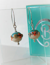 Sand & Sea Round Earrings