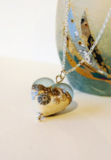 Sea Spray Large Heart pendant