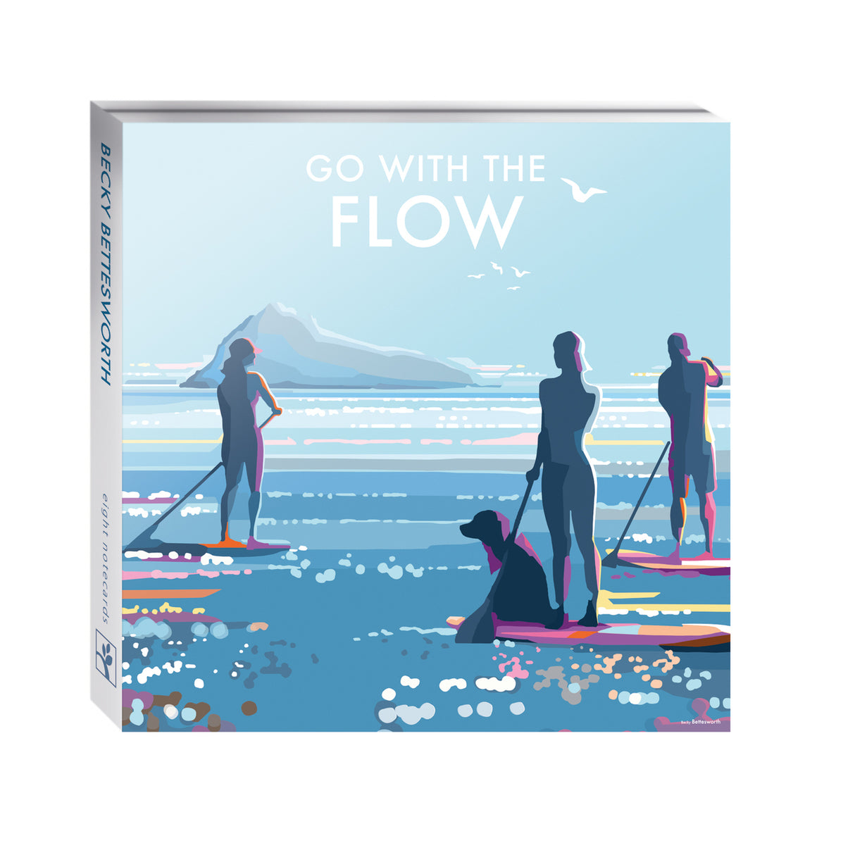 Coastal notecards by Becky Bettesworth