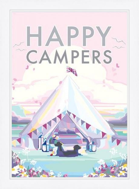 Becky Bettesworth Happy Campers print