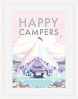 Becky Bettesworth Happy Campers print