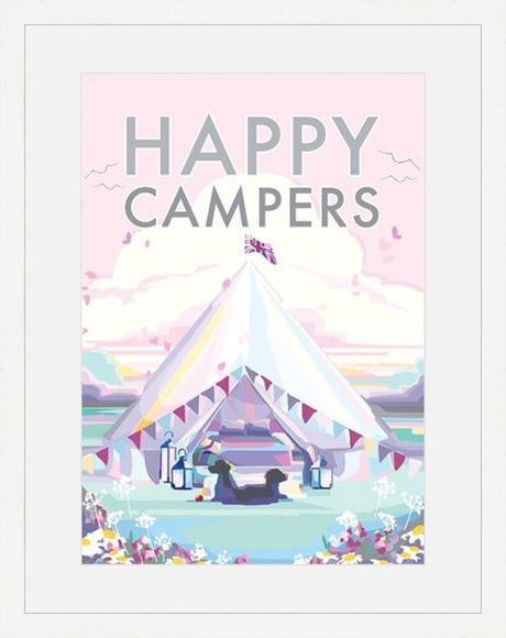 Becky Bettesworth Happy Campers print