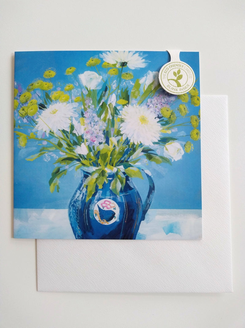 Blue Vase, Claire Henley Card