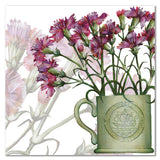 Carnations card by Caroline Cleave