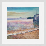 Charlestown Beach" print by Liz Hackney