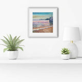 Charlestown Beach" print by Liz Hackney