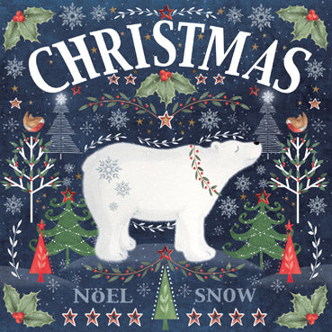 Christmas Bear, pack of Christmas cards