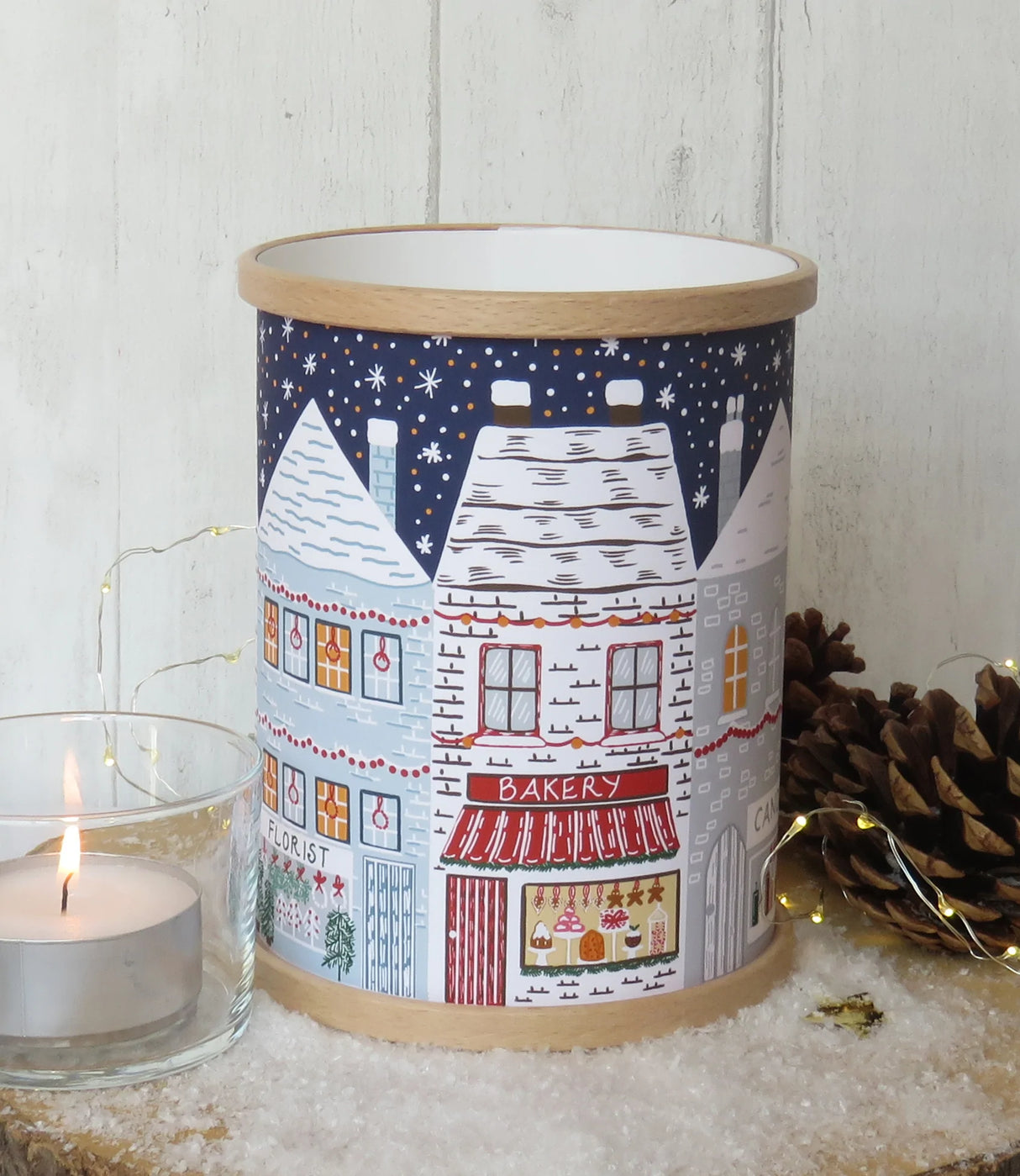 Christmas Shopping, Lantern by Just About Light