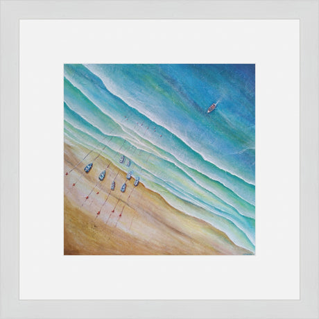 "Coming Home" print by Liz Hackney