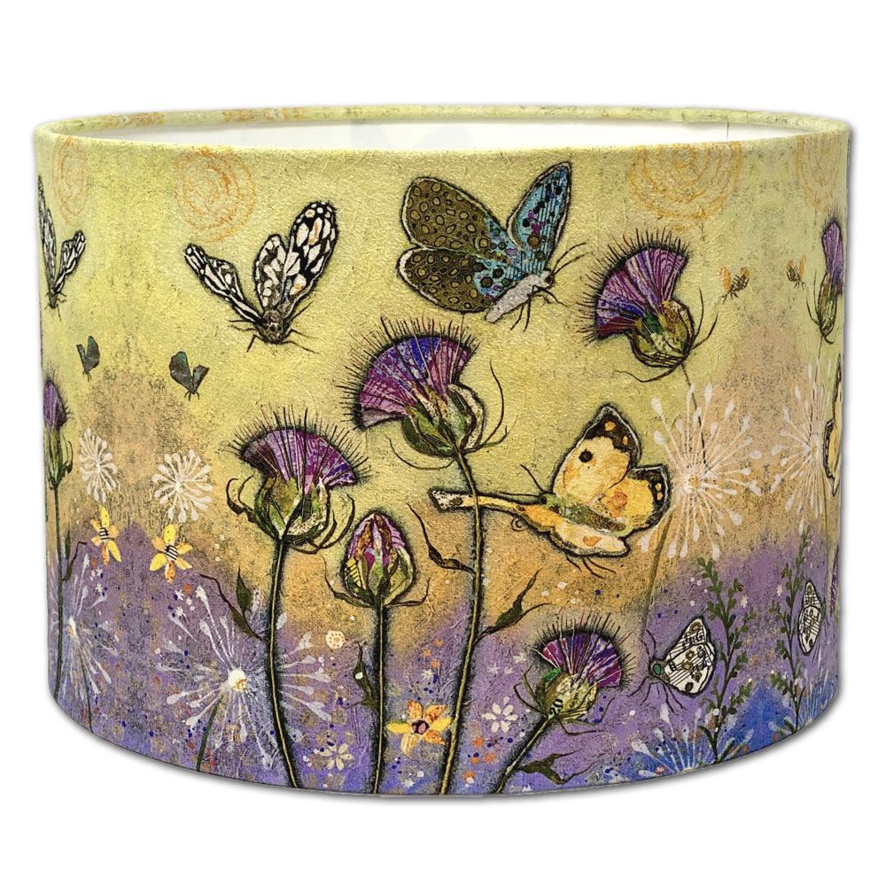 Butterflies lampshade by Dawn Maciocia
