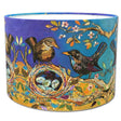 Blackbirds nest lampshade by Dawn Maciocia