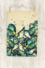 Mussels Tea towel