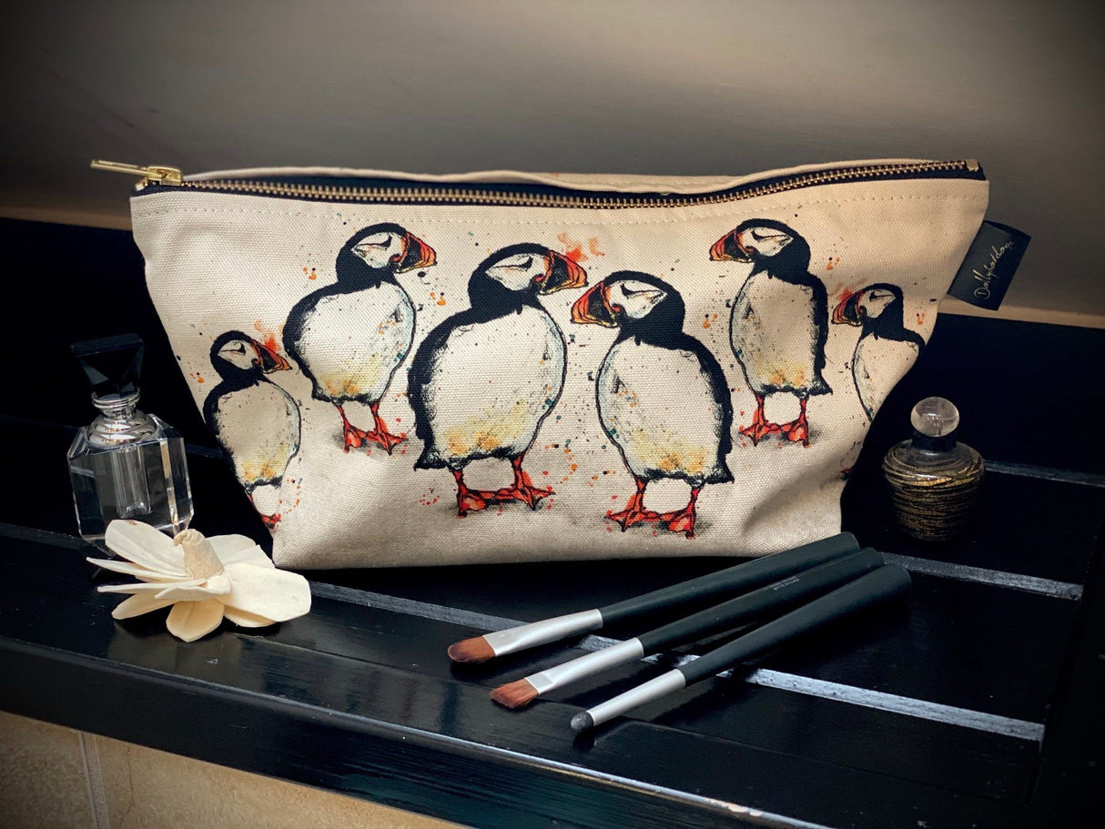 Puffins Cosmetics Bag