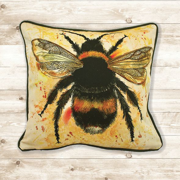 bee cotton cushion