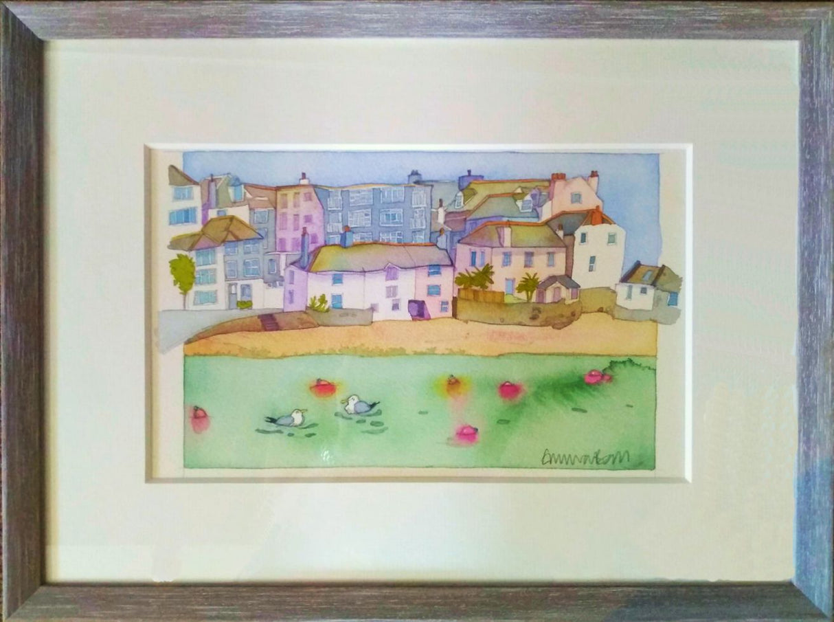 St. Ives, original painting by Emma Ball