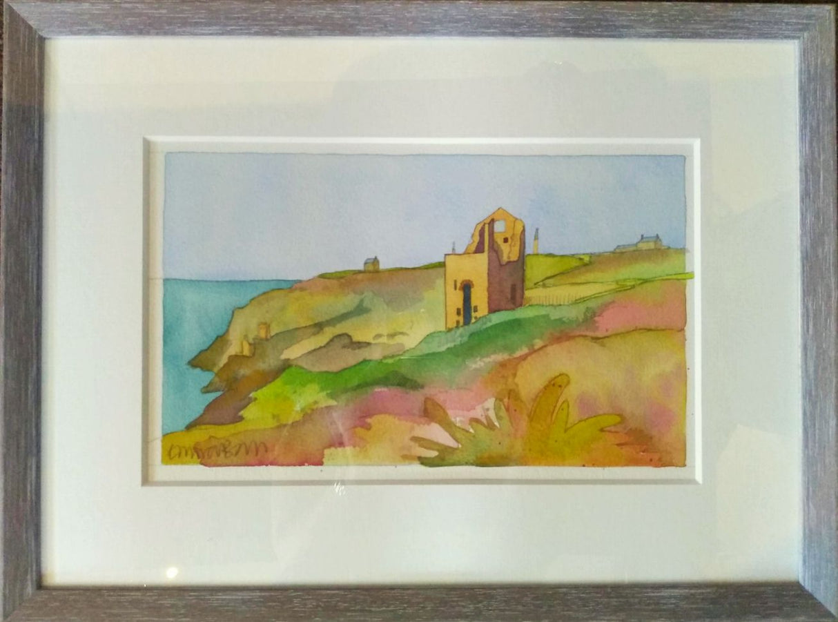 Wheal Coates, original painting by Emma Ball