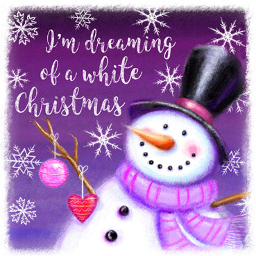 Frosty Snowman, pack of Christmas cards