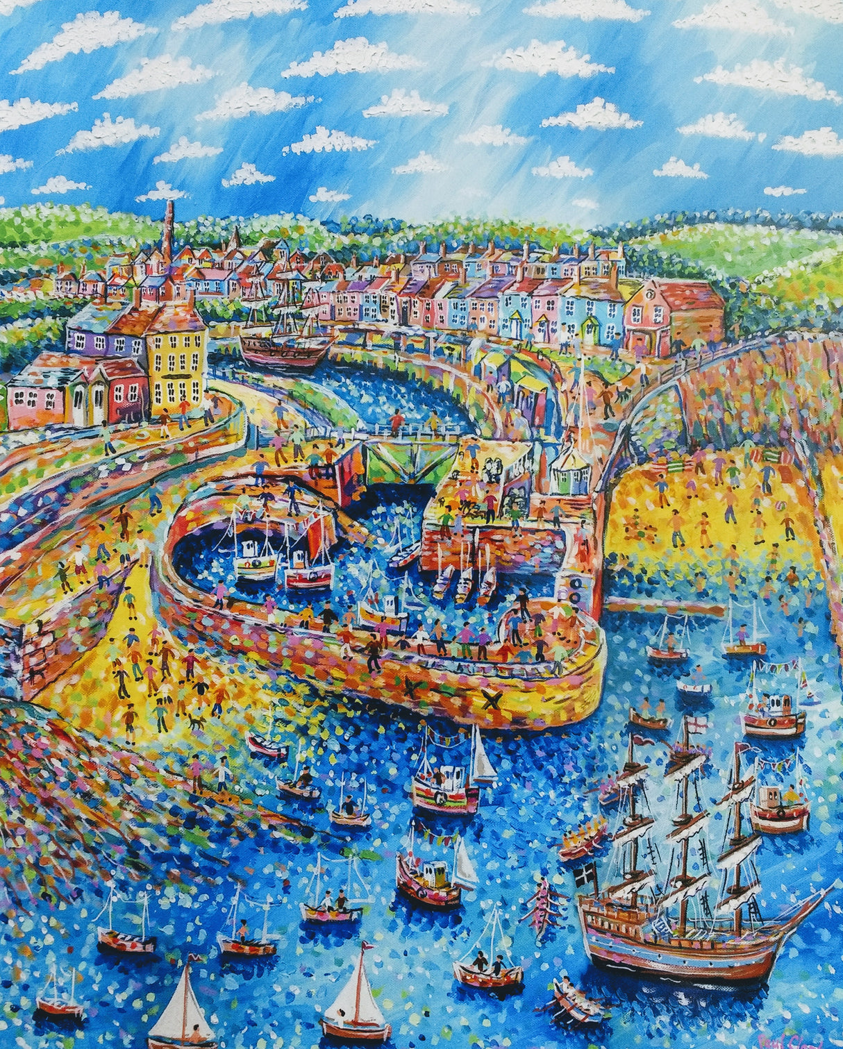 Paul Clark Charlestown Regatta II Print