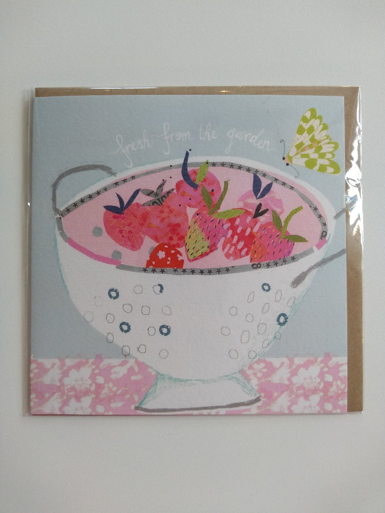 Fresh From The Garden card by Anna Victoria
