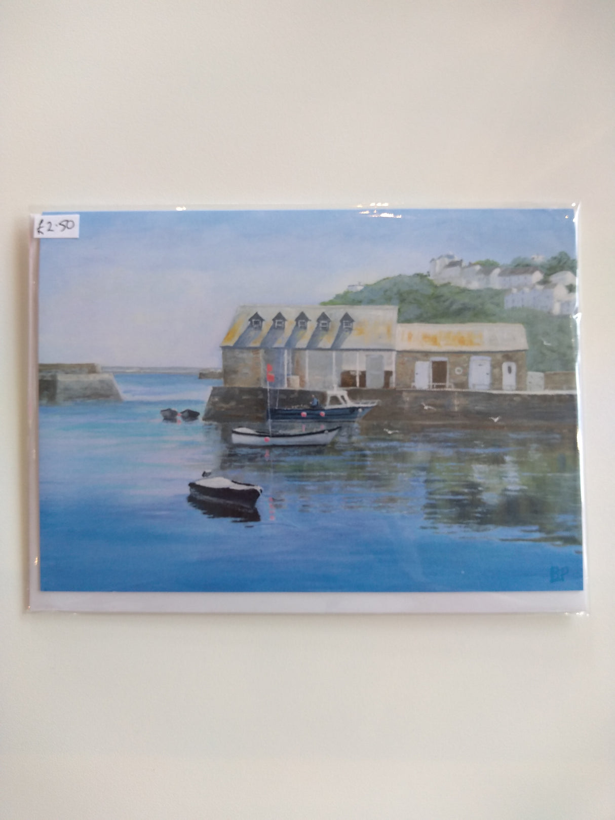 Mevagissey card by Barbara Powell