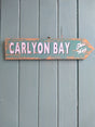 Carlyon Bay coastal sign
