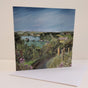 Coastal Path to Charlestown Harbour card by Liz Hackney