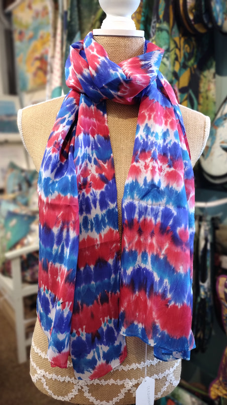 Janet Croome "Coronation" Silk Scarf (COM)