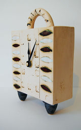Iveta Goddard, Leaf Ceramic Clock