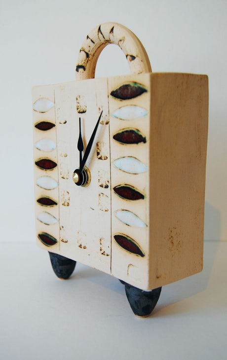 Iveta Goddard, Leaf Ceramic Clock