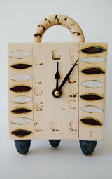 Iveta Goddard, Leaf Ceramic Clock