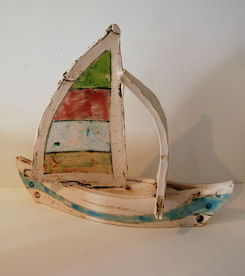 Large sailing boat by Ivetta Goddard