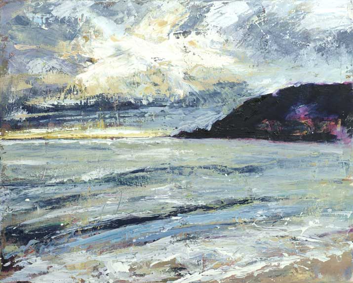 Joanne Chadwick, Pentewen Beach Looking West, print