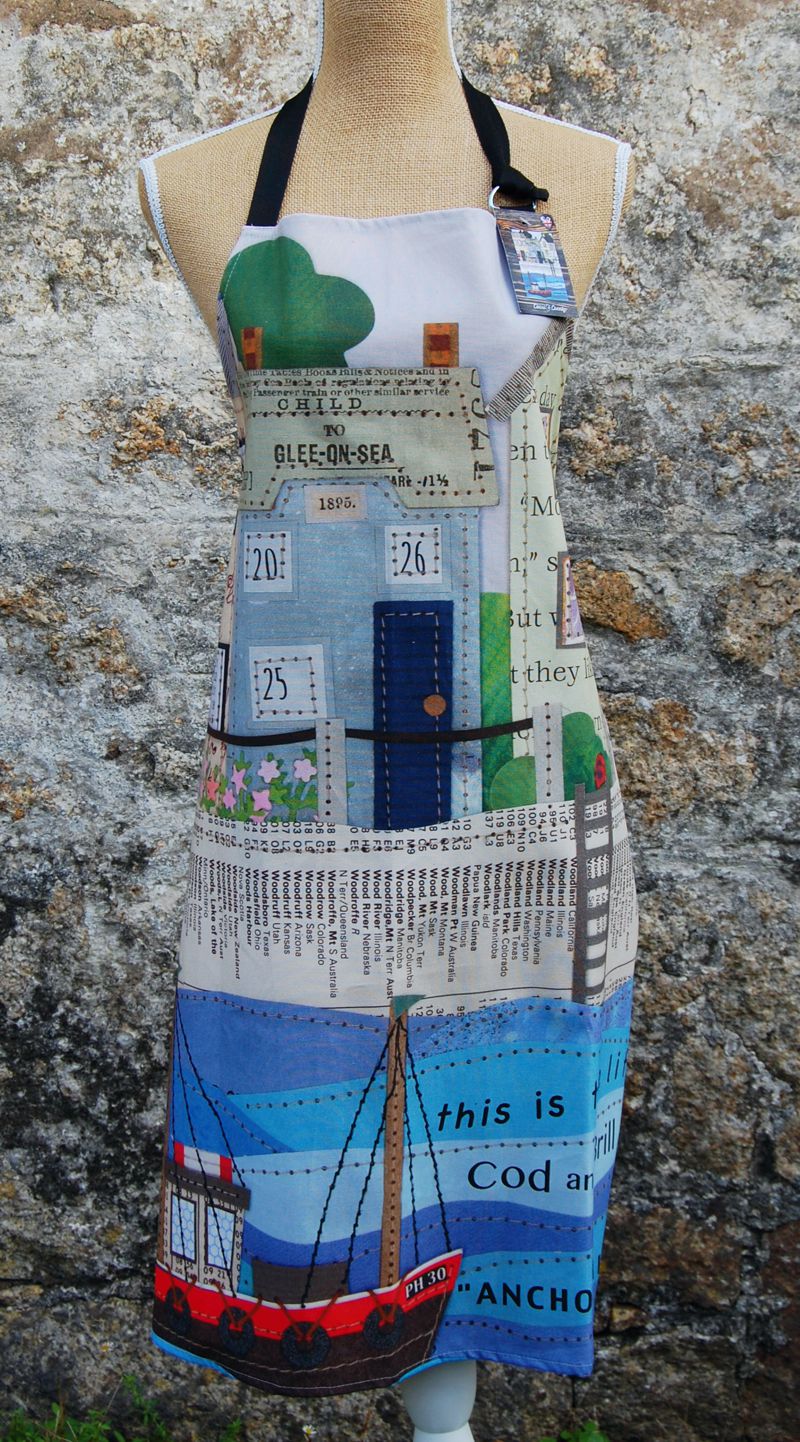 Sailing By Glee On Sea Apron