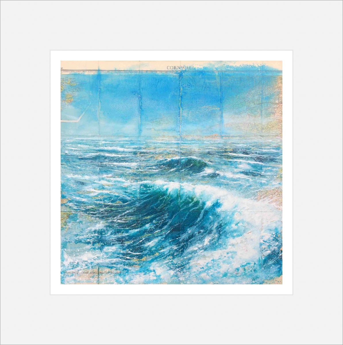 At Sea, print by Kit Johns.