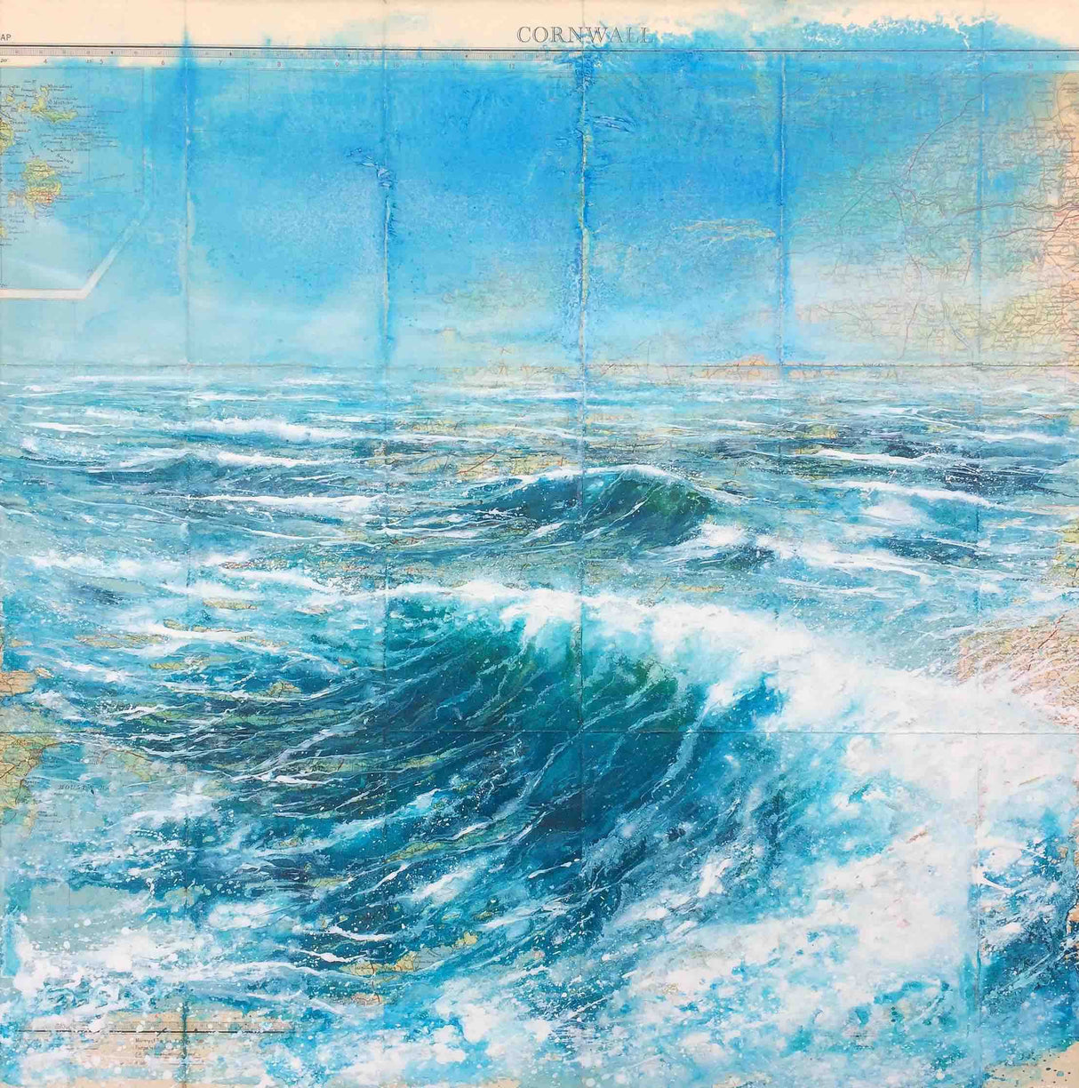 At Sea, print by Kit Johns.