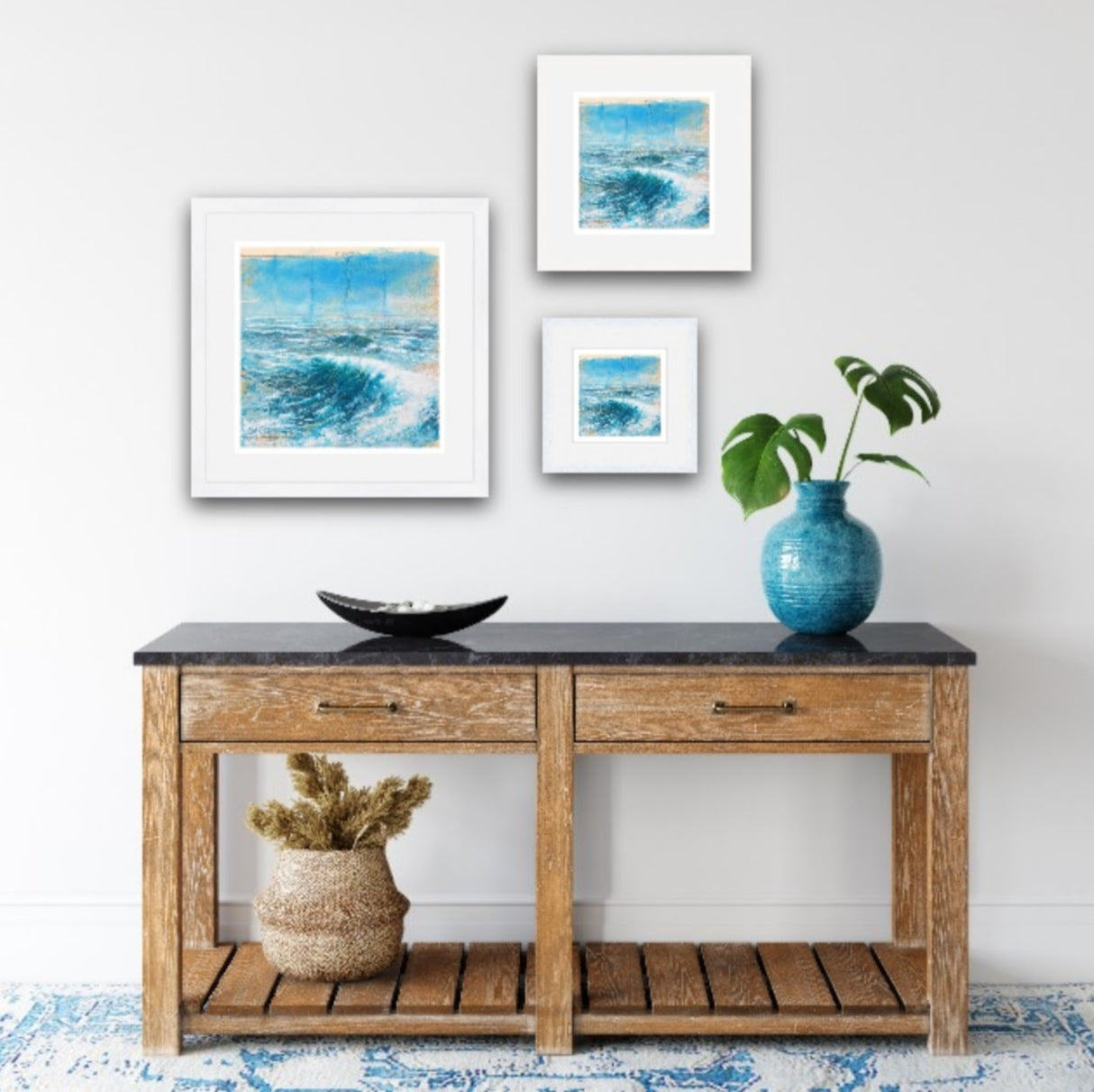 At Sea, print by Kit Johns.