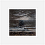 Cornish Winter Storm, print by Kit Johns.