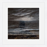 Cornish Winter Storm, print by Kit Johns.