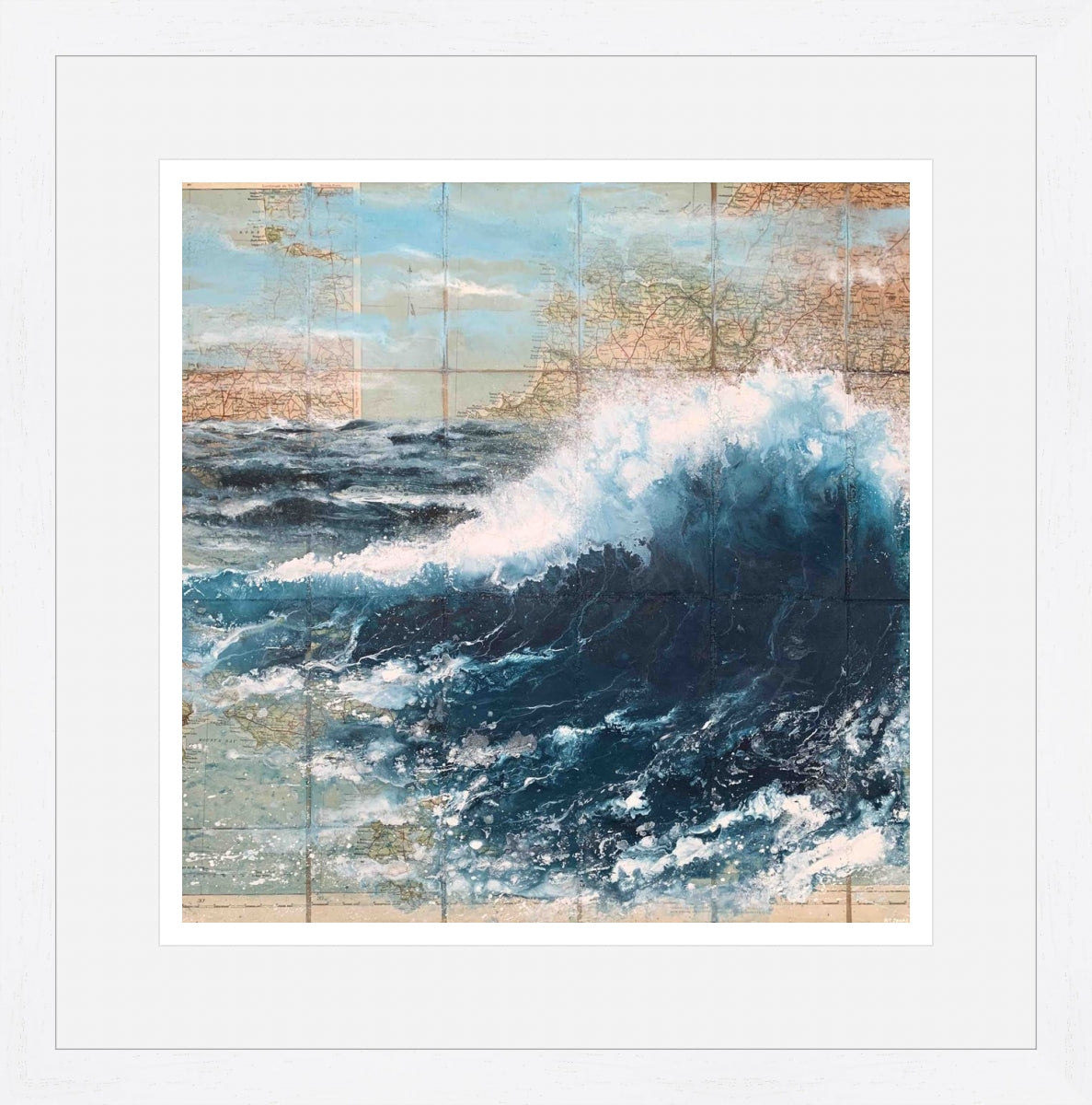 Deep Breath, print by Kit Johns.