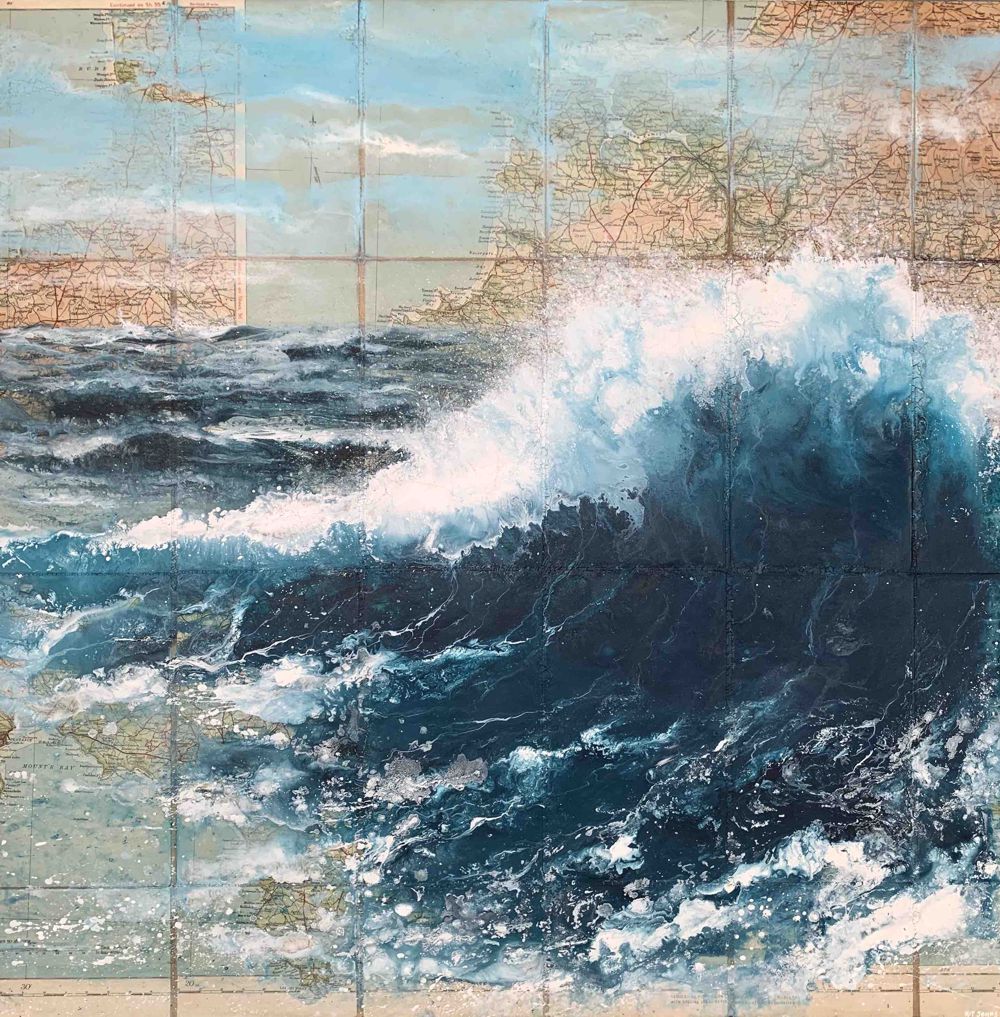 Deep Breath, print by Kit Johns.