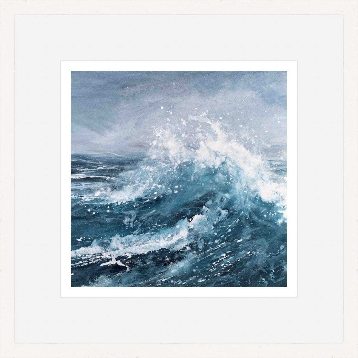 Lost In The Waves, print by Kit Johns.