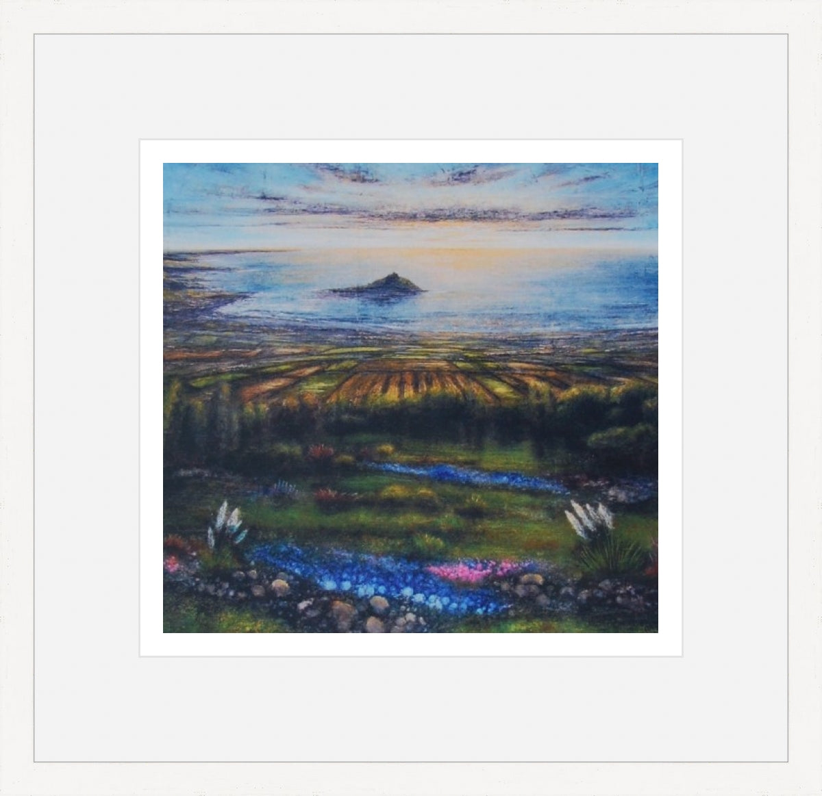 Mapped Out Marazion, print by Kit Johns.