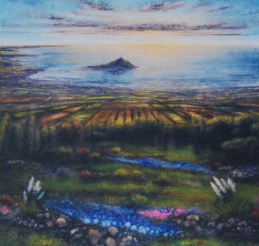 Mapped Out Marazion, print by Kit Johns.