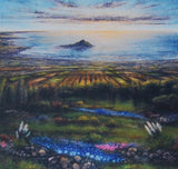 Mapped Out Marazion, print by Kit Johns.