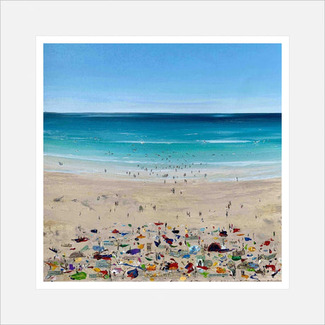 Strangers Become Neighbours, print by Kit Johns.