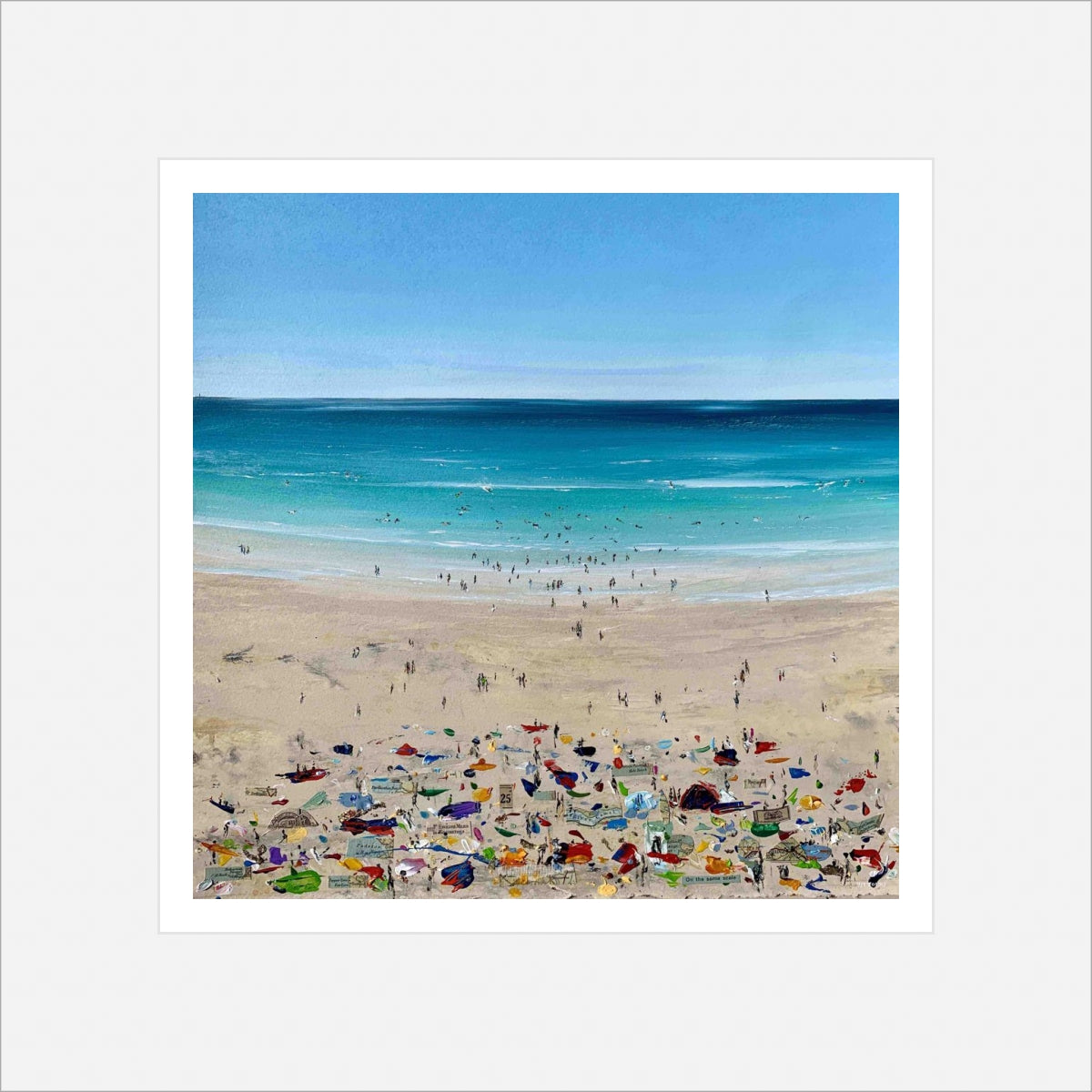 Strangers Become Neighbours, print by Kit Johns.