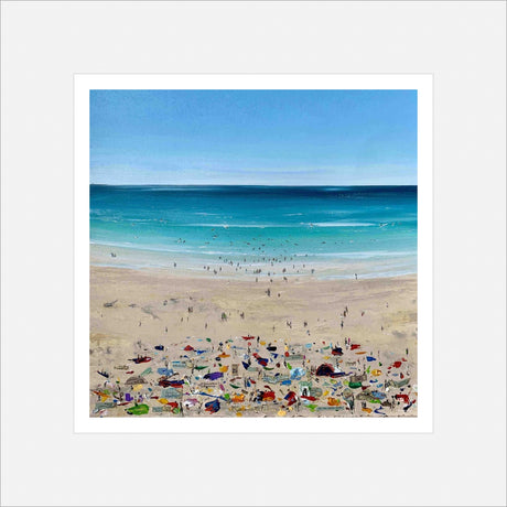 Strangers Become Neighbours, print by Kit Johns.